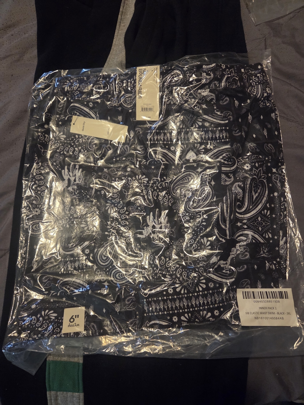 No Boundaries Swim Trunks 3xl